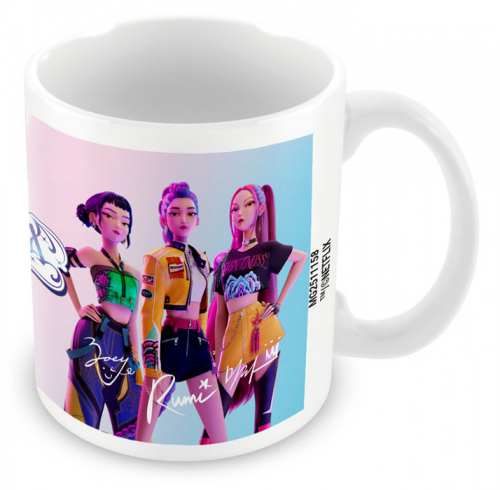 KPop Demon Hunters Huntrix Girls tazza